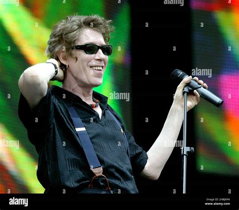 Richard Butler Vocalist Of The Psychedelic Furs Performs On Stage At