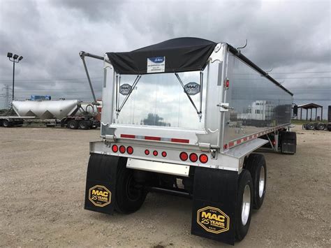 2025 MAC Trailer 39 ft Frameless End Dump Trailer - Tandem Axle