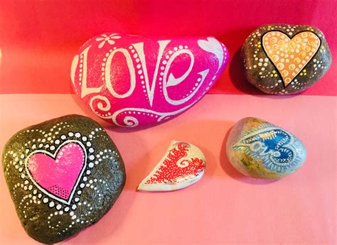 Love Rock Painting Ideas Herta Weems
