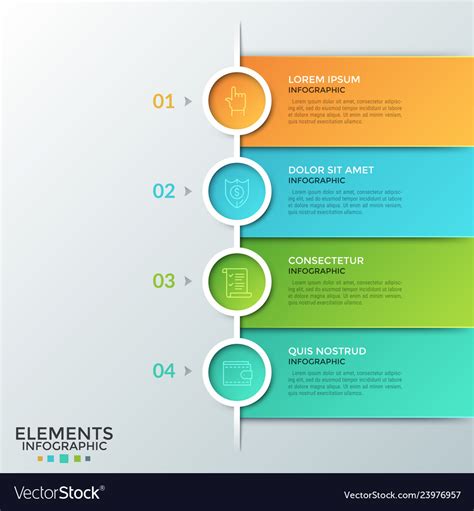 Modern Infographic Template Royalty Free Vector Image