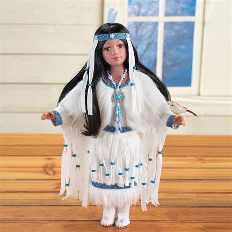 Cholena Native American Porcelain Doll Collections Etc