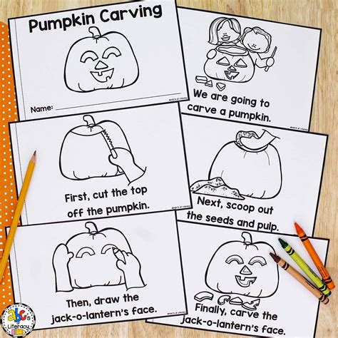 How To Carve A Pumpkin Book For Beginning Readers