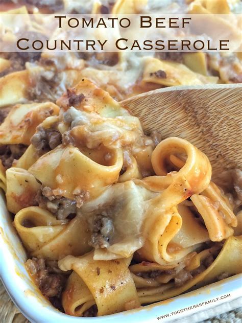 Maybe you would like to learn more about one of these? Ground Beef Country Casserole - Together as Family