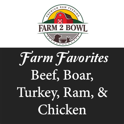 Farm 2 Bowl Premium Raw Pet Food