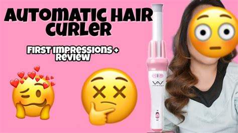 Automatic hair curlers have replaced the conventional curling irons. AUTOMATIC HAIR CURLER First Impressions + Review - YouTube