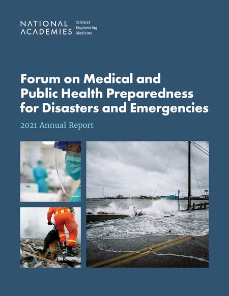 forum on medical and public health preparedness for disasters and emergencies 2021 annual