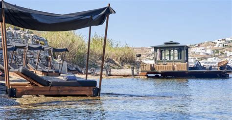 Secluded Private Beach In Mykonos Kivotos Hotels