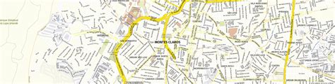 Mapa De Montes Claros E Cidades Vizinhas