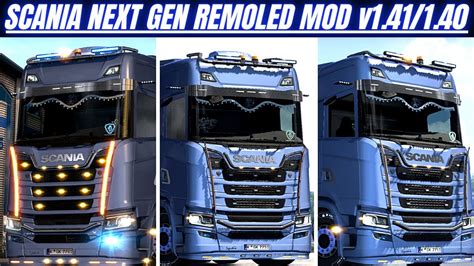 Euro Truck Simulator 2 Scania Next Gen Remoled Ets2 141140 Youtube
