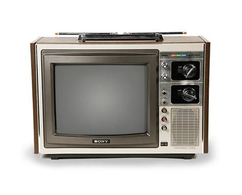 Early Sony Trinitron Colour TV Panasonic Tvs Tv Vintage Electronics