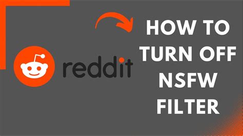 How To Turn Off Nsfw Filter On Reddit 2022 Youtube