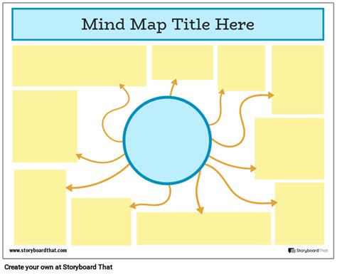 Corporate Mind Map Template 1 Storyboard By Templates