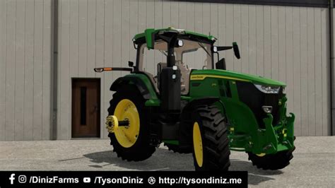 John Deere 7r Us Spec 2020 V1020 Fs22 Mod Mod For Farming