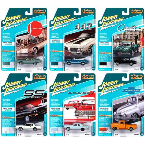 Classic Gold Collection 2020 Set A Of 6 Cars Release 2 164 Diecast
