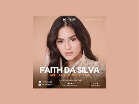 Watch Faith Da Silva Perform On Gma Playlist This April 14 Gma Music