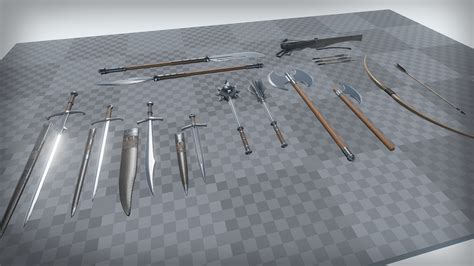 Medieval Weapons In Weapons Ue Marketplace