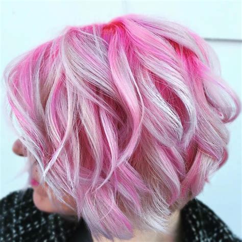 40 Pink Hairstyles as the Inspiration to Try Pink Hair | Pink hair highlights, Pink hair, Pink 