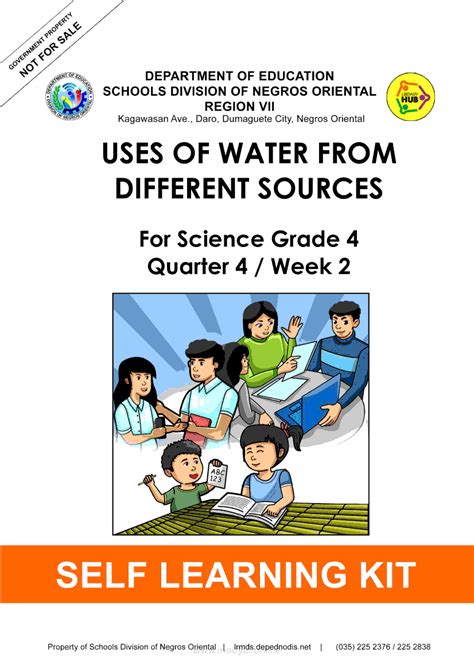Uses Of Water From Different Sources For Science Grade 4 Quarter 4