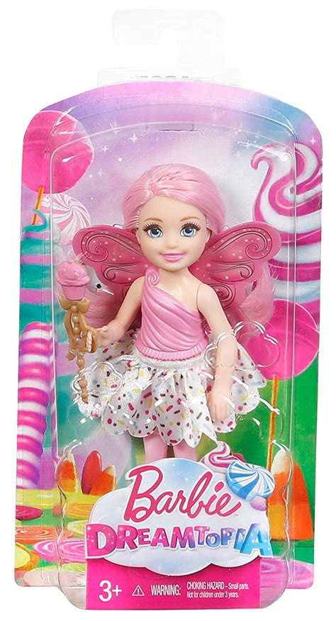 Barbie Dreamtopia Small Fairy Doll Cupcake Theme Square Imports