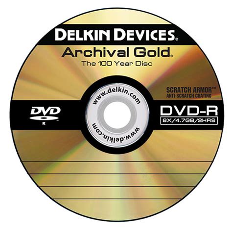 Archival Gold Cd R Delkin Devices