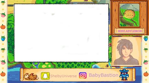 Download Heres A Stardew Valley Overlay I Just Kind Of Threw - Stardew Valley Twitch Overlay ...