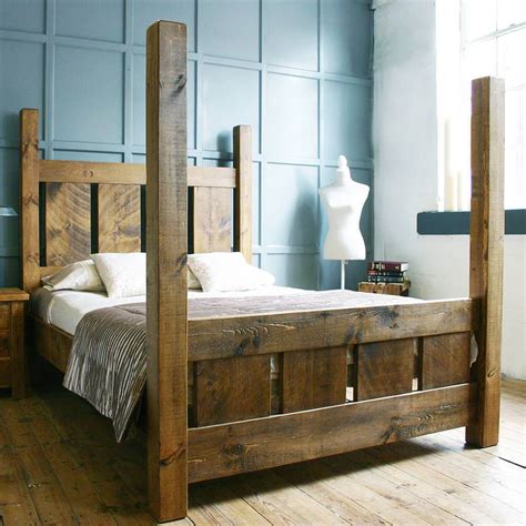 20 Diy Rustic Bed Frame Plans