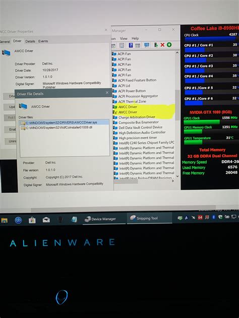 Anyone Else Have This Second Alienware Command Center Device Drivera
