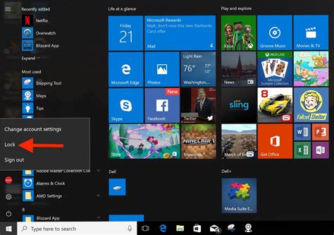 Set the view by option to large icons. 4 ways to lock your Windows 10 PC - CNET