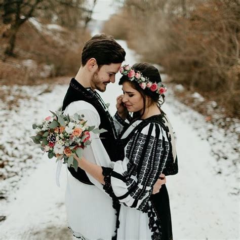 Winter Weddings Have Something Special Pavel And Petru A Wearing