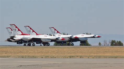 Us Air Force Thunderbirds German Laullon Flickr