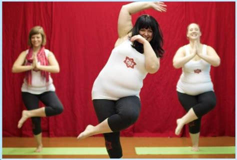 At ‘fat Yoga Bucking Stigma And Embracing Body Positivity