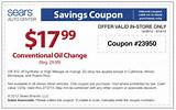 Photos of Oil Change Coupons