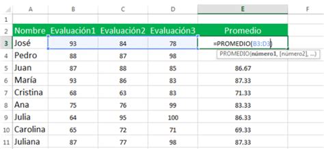 Cómo Sacar Promedio En Excel Siempre Excel