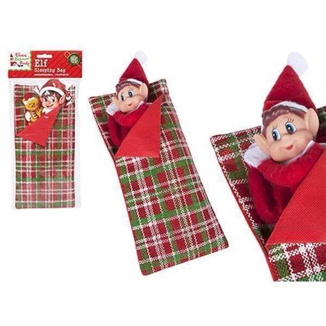 elf sleeping bag naughty elf elf props elf