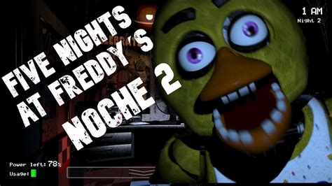 Five Nights At Freddys Noche 2 Youtube
