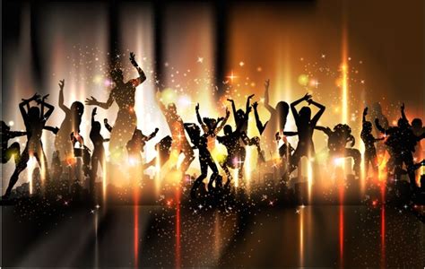 Colorful Party Dance Party Background Vector Vectors Graphic Art