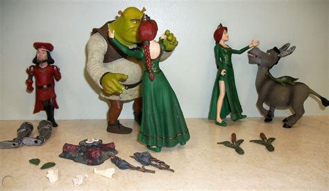 Shrek Fiona Donkey Farquaad Figures 2001 Mcfarlane Toys Dreamworks 6
