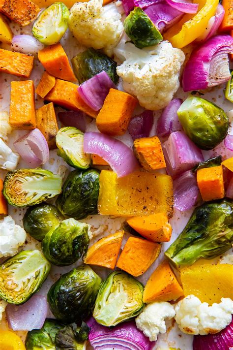 Roasted Vegetables Recipe Best Veggies Ever Kristines Kitchen