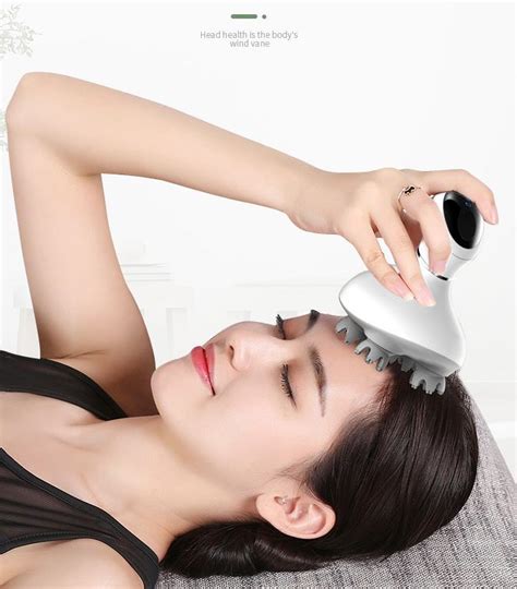 Upgrade 3d Waterproof Electric Head Massager Wireless Scalp Massage Prevent Hair Loss Body