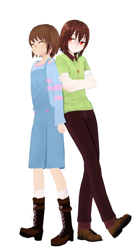 Sour Chara And Frisk Update By Makaut On Deviantart