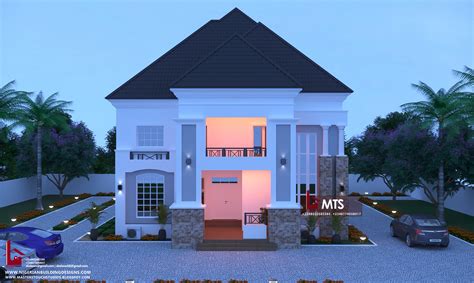 4 Bedroom Duplex Design In Nigeria