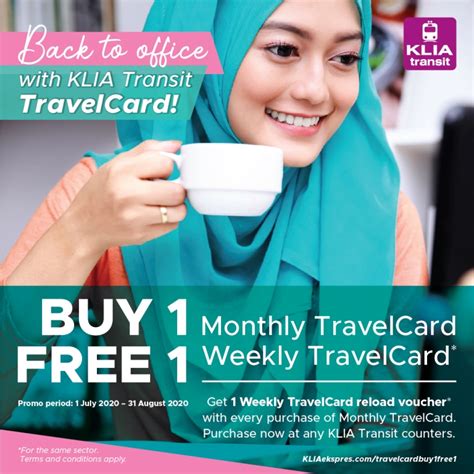 Get special offers, trip reminders and more sent to your inbox. Back to the office with KLIA Transit TravelCard Buy 1 Free ...