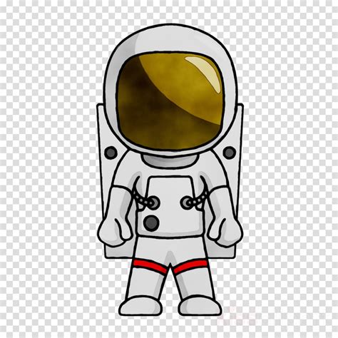 Cartoon Background Clipart Astronaut Illustration Cartoon