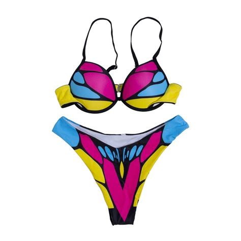 Sexy Women Bikini Set 2018 New Design Butterfly Bandage Swimsuit Brazilian Beachwear Swimwear