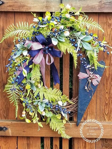 Fall Wreaths Fall Front Door Wreaths Primitive Wreath For Etsy Fall