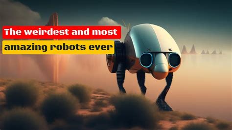 The Weirdest And Most Amazing Robots Ever Youtube