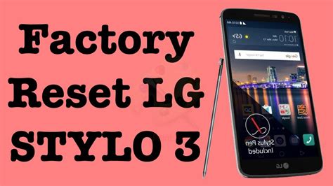 Master reset from settings menu. Factory Reset LG Stylo 3 | Hard Reset LG Stylo 3 ...