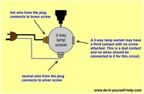 Lamp Switch Wiring Diagrams Do It Yourself