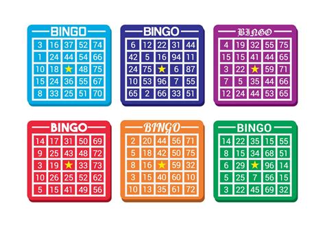 Bingo Card Vector Vector Art At Vecteezy