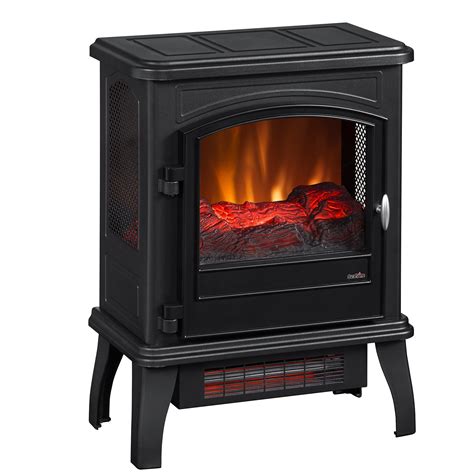 Duraflame Infrared Quartz Electric Fireplace Stove Heater - Walmart.com